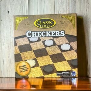 Classic Brown and Black Board Games Collection